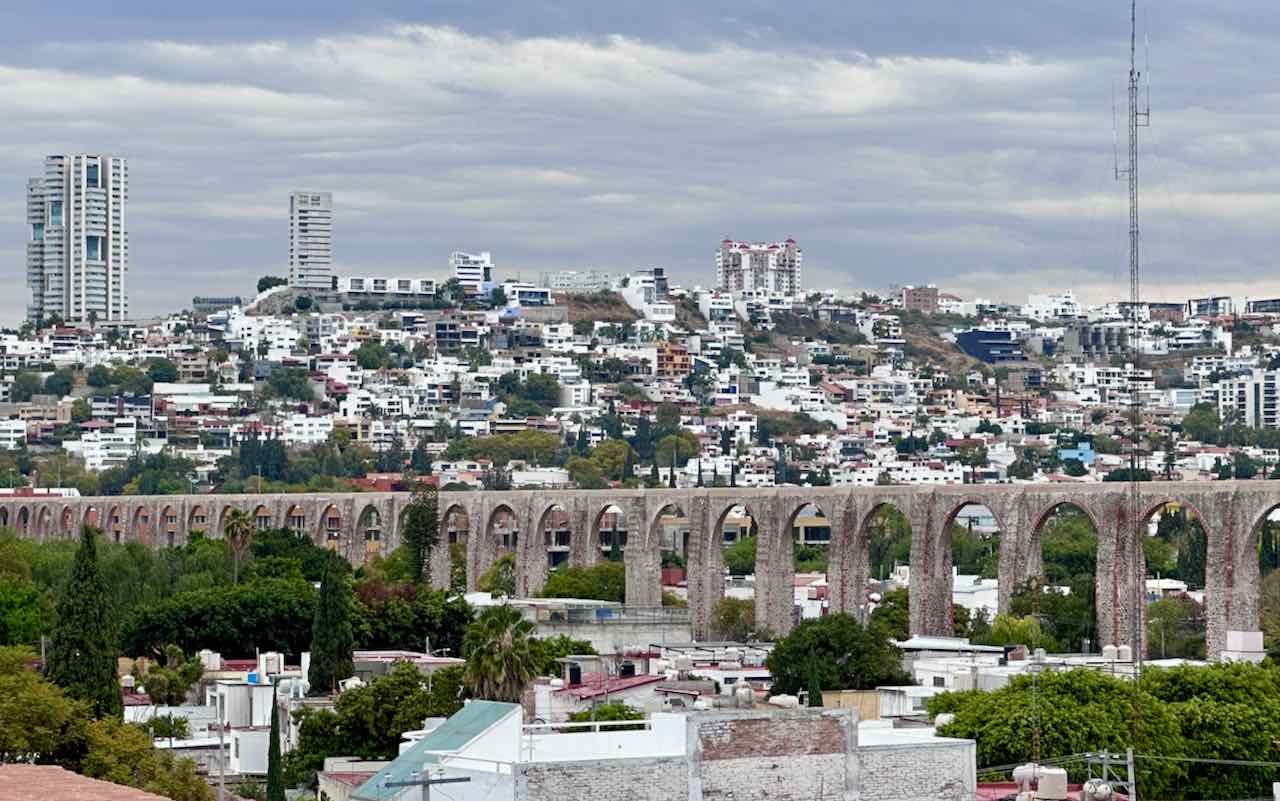 Aquädukt von Querétaro, Mexiko © PetersTavel Peter Pohle