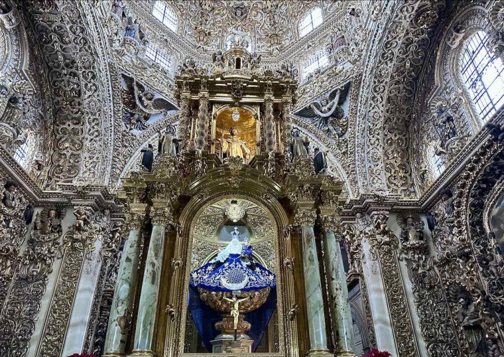 Capilla del Rosario in Puebla, Mexiko © PetersTavel Peter Pohle