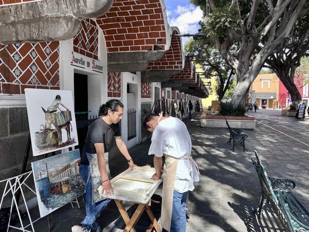 Puebla, Barrio del Artista, Mexiko © PetersTavel Peter Pohle