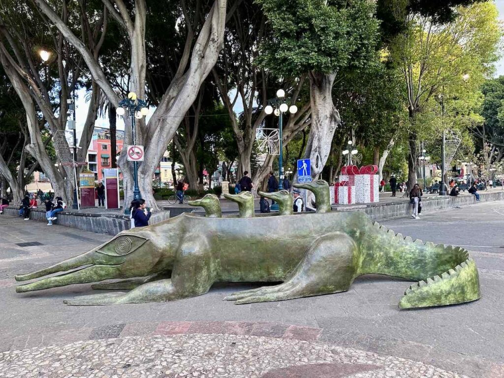 Zócalo von Puebla, Mexiko © PetersTavel Peter Pohle