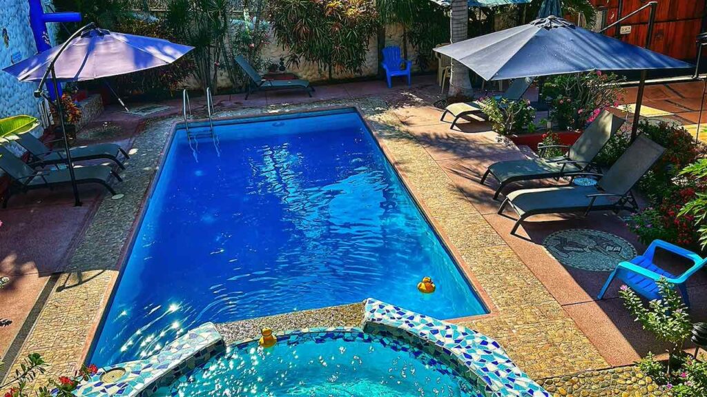 Hotelito Swiss Oasis beim Playa Zicatela © PetersTravel Peter Pohle