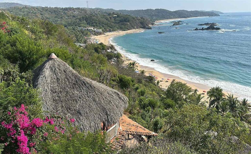 Mazunte, Blick vom Hotel Altamira © PetersTravel Peter Pohle