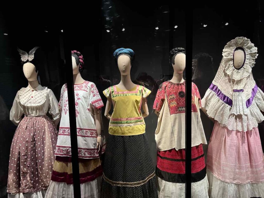 Kleidung von Frida Kahlo, Museo Frida Kahlo © PetersTavel Peter Pohle