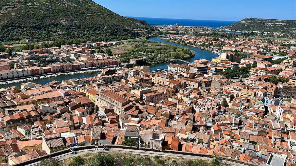 Blick vom Castelo di Bosa, Sardinien © Peter Pohle PetersTravel