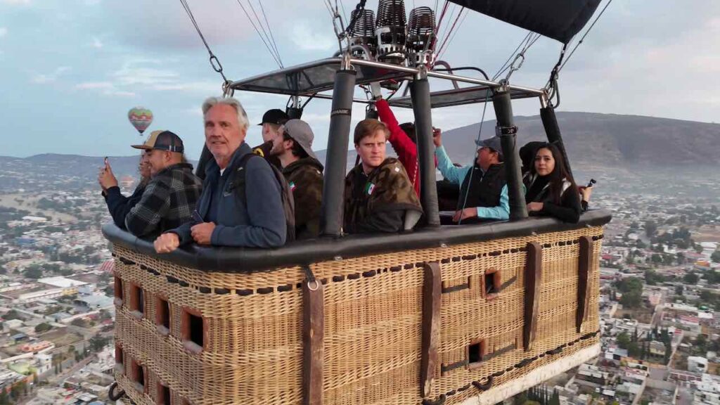 Ballonfahrt Teotihuacan, Mexiko © Volar en Globo - PetersTravel