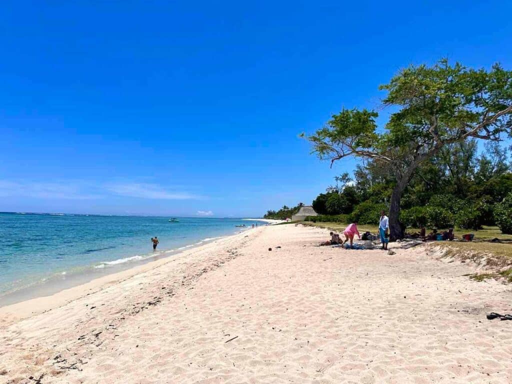 Mauritius, Le Morne, Public Beach Foto PetersTravel Peter Pohle