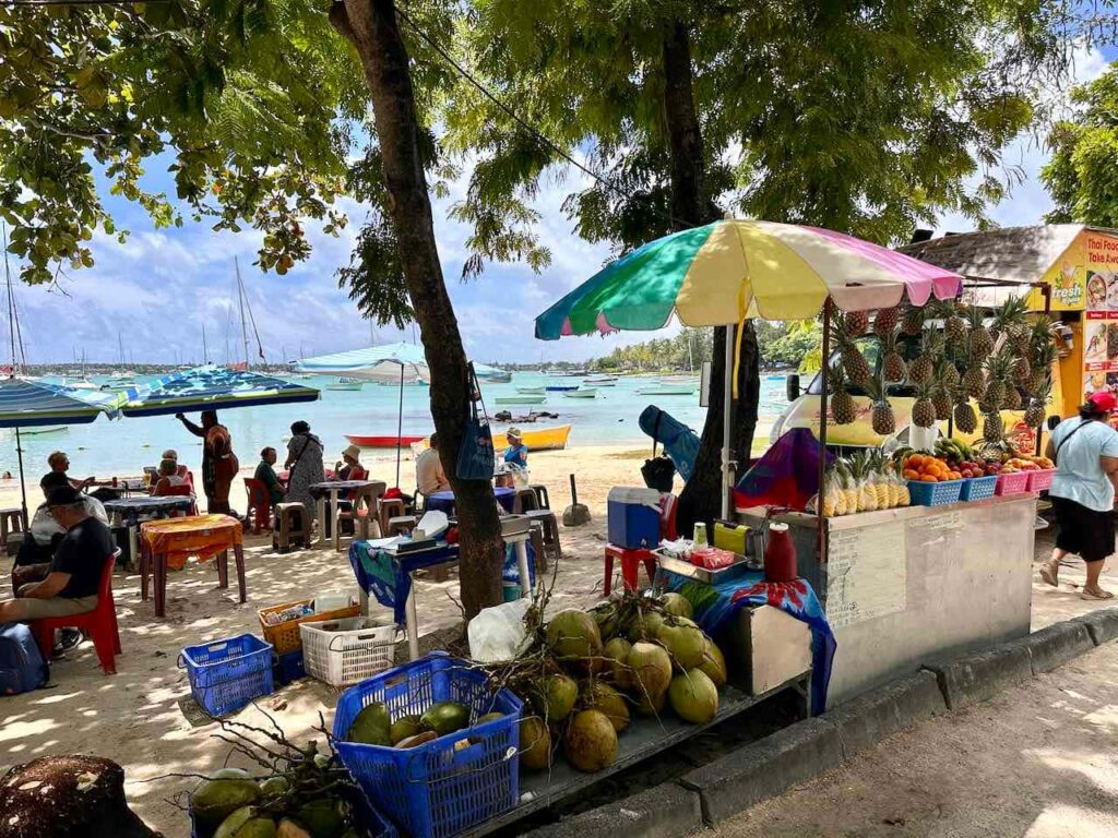 Mauritius: Grand Baie Zentrum, Foto PetersTravel Peter Pohle