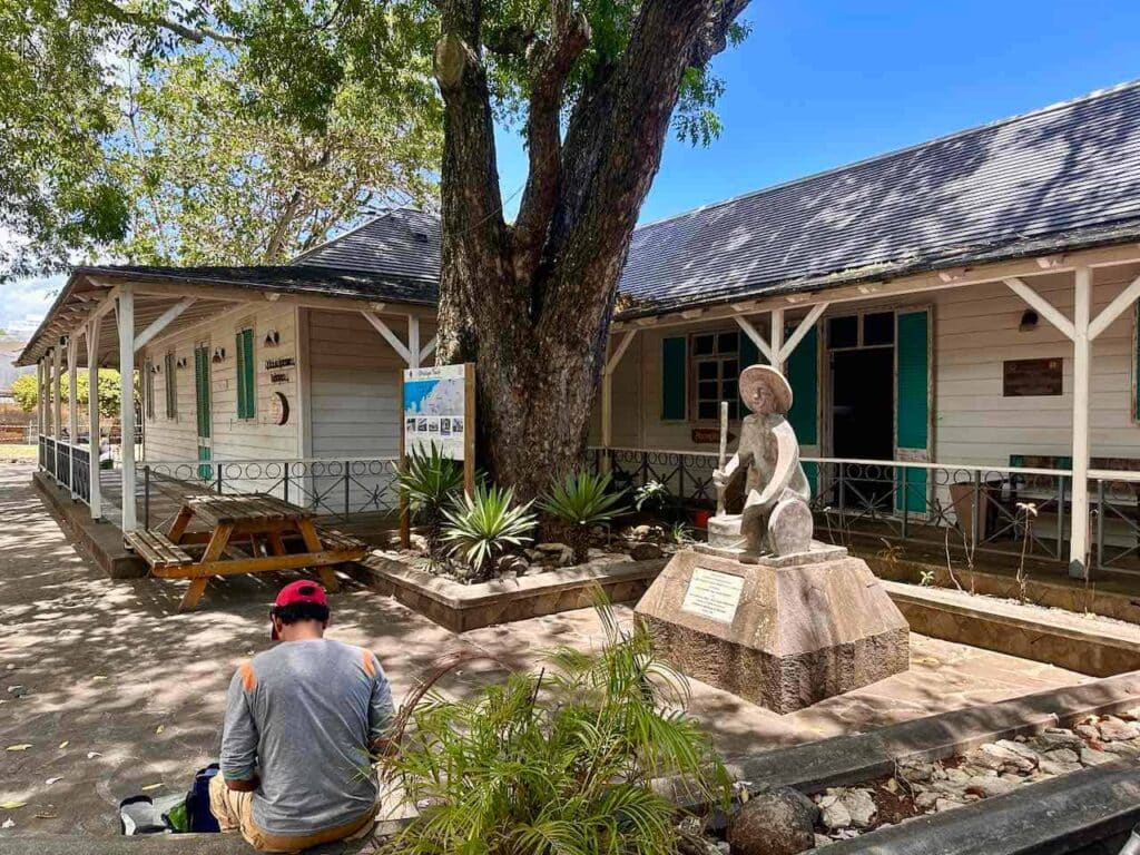 Rodrigues Island, Tourist Office in Port Mathurin Foto PetersTravel Peter Pohle